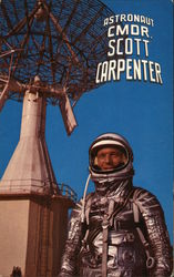 Commander Scott Carpenter Postcard