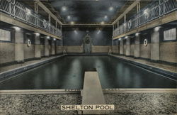Shelton Pool Postcard