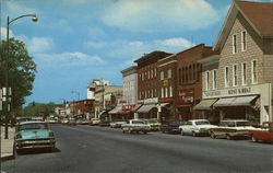 Main Street East Aurora, NY Postcard Postcard Postcard