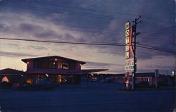 Olympic Motel Postcard