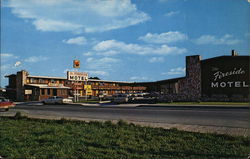 The Fireside Motel Postcard