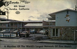 Eureka TraveLodge California Postcard Postcard Postcard