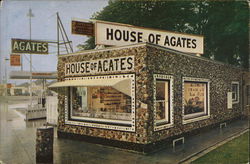 House of Agates Postcard