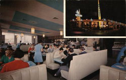 Skylark Restaurant Postcard