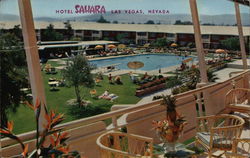 Hotel Sahara Postcard