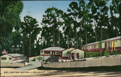 Bel-Mateo Motel Postcard