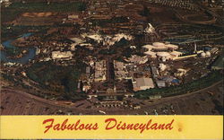 Fabulous Disneyland Postcard Postcard Postcard