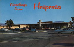 Greetings from Hesperia California Postcard Postcard Postcard