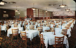 Wilshire Interior, Ontra Cafeterias Postcard