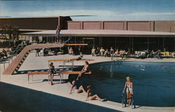 The Sands Paradise Pool Las Vegas, NV Postcard Postcard Postcard