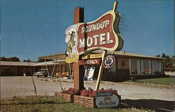 Roundup Motel Postcard