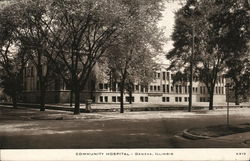 Community Hospital Postcard