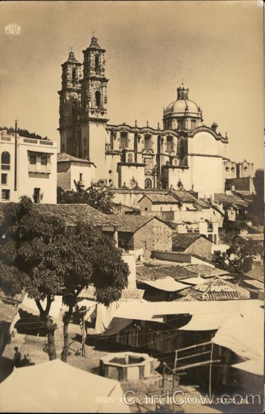Vista Desde el Mercado Taxco Mexico