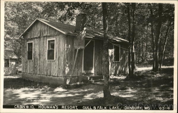 Cabin #10, Houman's Resort Danbury Wisconsin