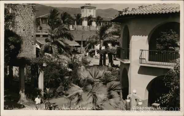 Buildings on Street Jardin Mexico