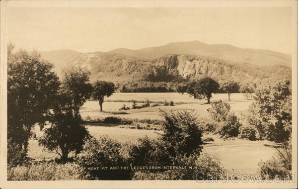 Moat Mountain and The Ledges from the Town Intervale New Hampshire