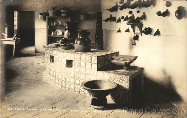 Ex Convento St. Monica Cocina Puebla Mexico