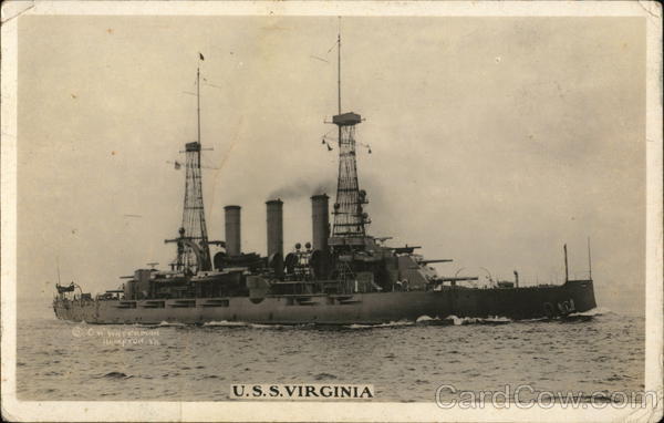 U.S.S. Virginia Navy