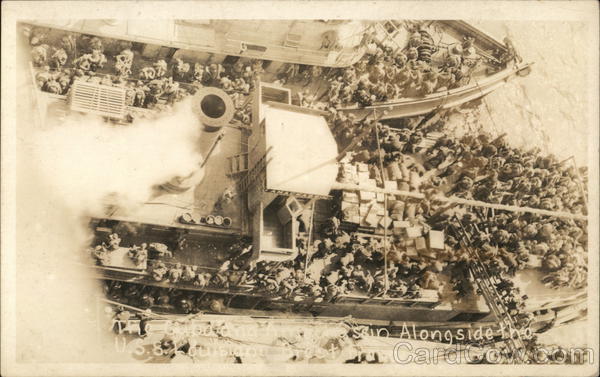 Alongside USS Louisiana Navy