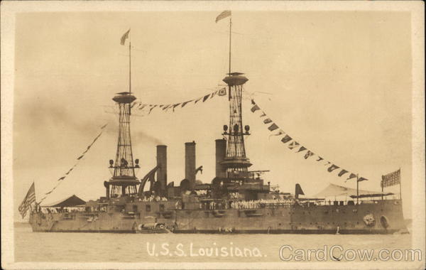 U.S.S. Louisiana Navy