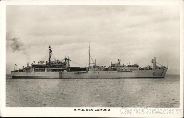 H.M.S. Ben-Lomond Navy