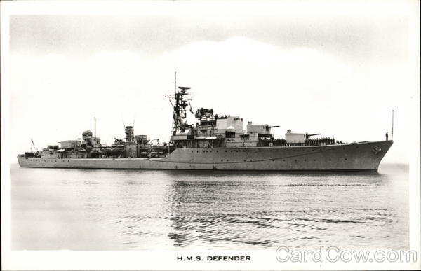H.M.S. Defender Navy