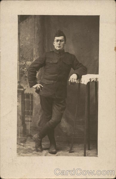 Portrait of Soldier World War I