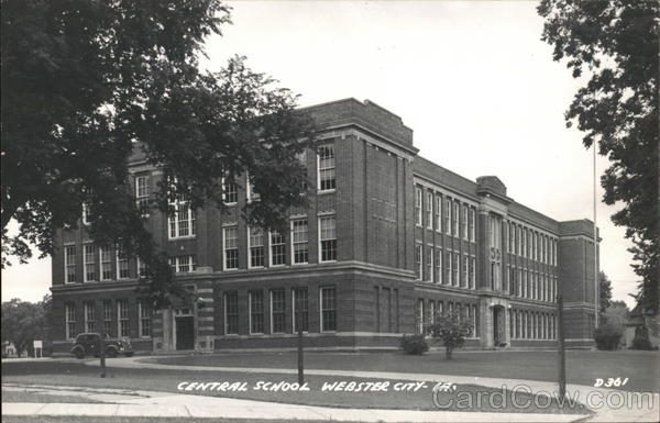 Central School Webster City Iowa