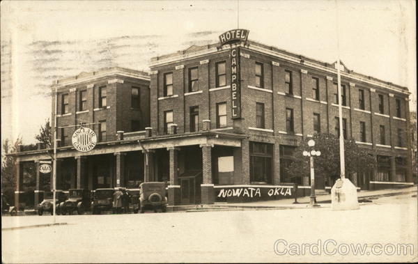 Campbell Hotel Nowata Oklahoma