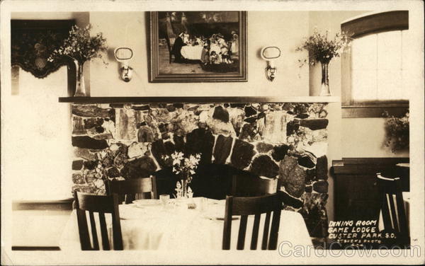 Dining Room, Game Lodge, Custer Park South Dakota