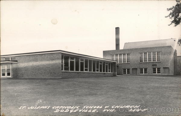St. Josephs Catholic School & Church Dodgeville Wisconsin