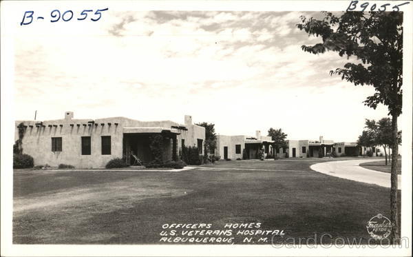 Officers Homes, U.S. Veterans Hospital Albuquerque New Mexico