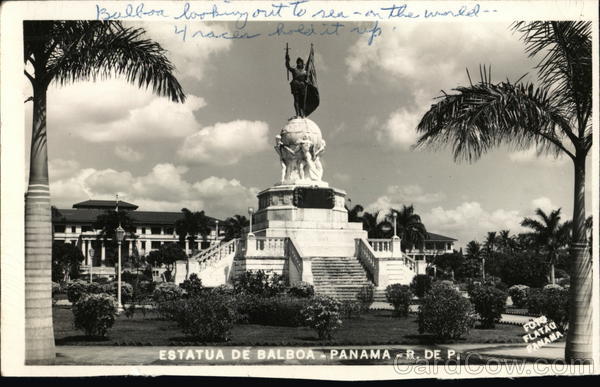 Statue of Balboa Panama City