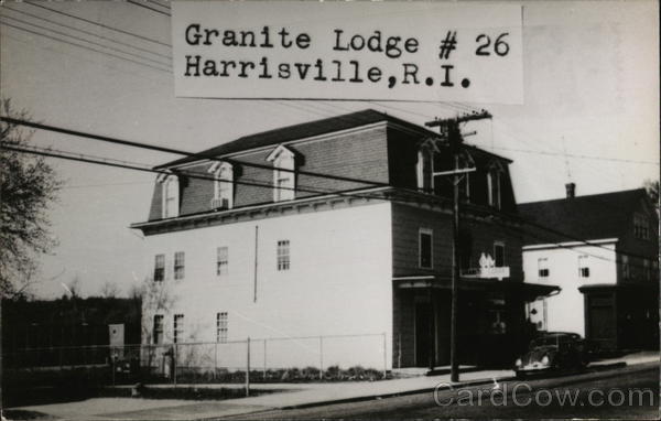Granite Lodge #26 Harrisville Rhode Island