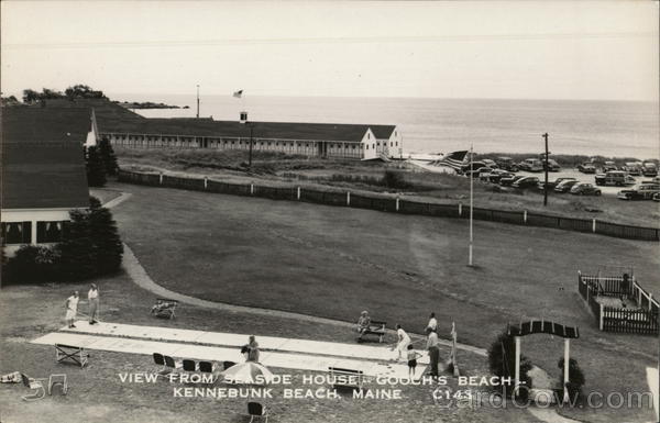 View from Seaside House-Gooch's Beach Kennebunk Beach Maine