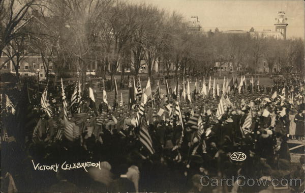 Victory Celebration Champaign Illinois World War I