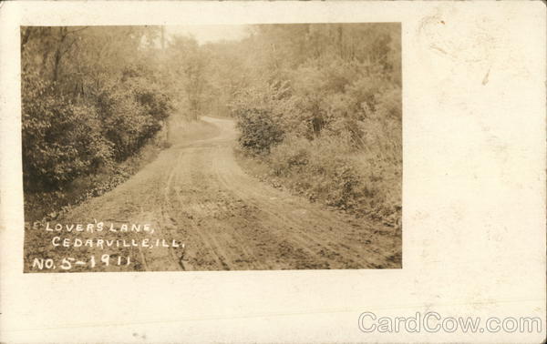 Lover's Lane Cedarville Illinois
