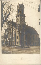 Concregational Church Canton, IL Postcard Postcard Postcard