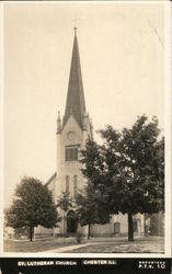 Ev. Lutheran Church Postcard