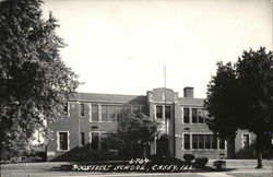 Roosevelt School Postcard