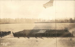 U of I SATC (Student Army Training Corps) Postcard