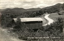 Vermont Covered Bridge Postcard