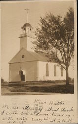 White Church Wells, ME Postcard Postcard Postcard