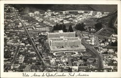 Aerial View Quito, Ecuador South America Postcard Postcard Postcard