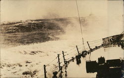 USS Louisiana in Waves USS Louisiana in Waves