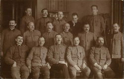 A Group of German Soldiers Postcard