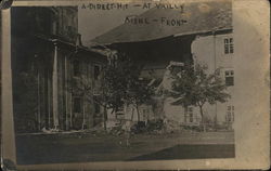A Direct Hit - Front Postcard