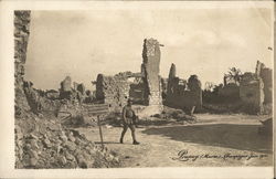 Bombed Town Postcard