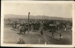 Military Tent Camp Mexico Army Postcard Postcard Postcard