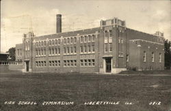 High School Gymnasium Postcard